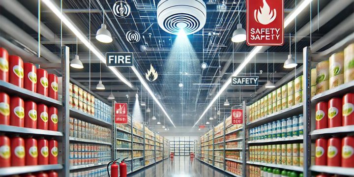Zincir Marketlerde Yangın Algılama ve Söndürme Sistemleri: Kapsamlı Rehber