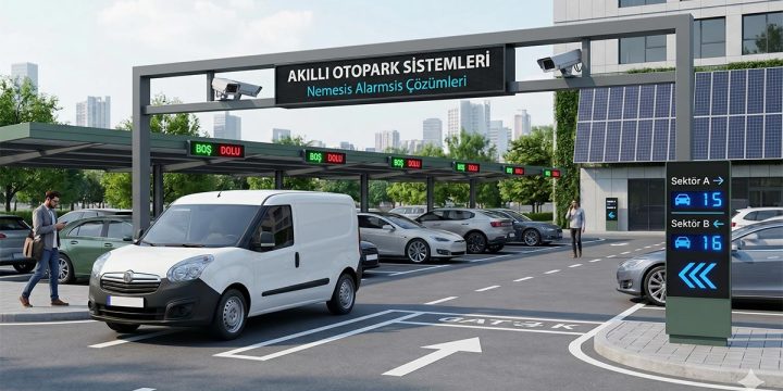 Akıllı Otopark Sistemleri: Şehir Hayatında Verimlilik ve Güvenliğin Yeni Adı