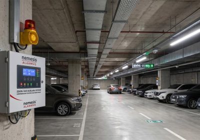 Kapalı Otoparklarda Zehirli Gaz Algılama Sistemleri: Güvenlik, Standartlar ve Akıllı Entegrasyon Teknolojileri